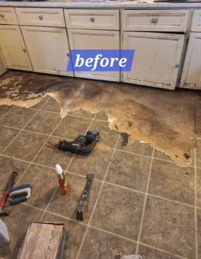 Kitchen Before